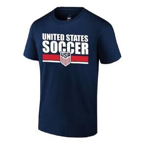 Icon Sports US Soccer Men’s Graphic T-Shirt Navy Blue Size XL NWT